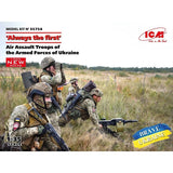 ICM35754 Scale1:35 ??Always the first?? Air Assault Troops Armed Forces of Ukraine Model