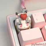 Naraka:Bladepoint Keycaps Resin Mechanical Keyboard Personalized Christmas Gifts Model