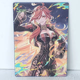 Mavuika Double Sided Waifu Card Anime Girl Wall Art Oversized Board A5 Model