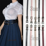 1/6 5mm Female Pink Belt Model Props Fits for 12" Action Figure Doll Styling Model