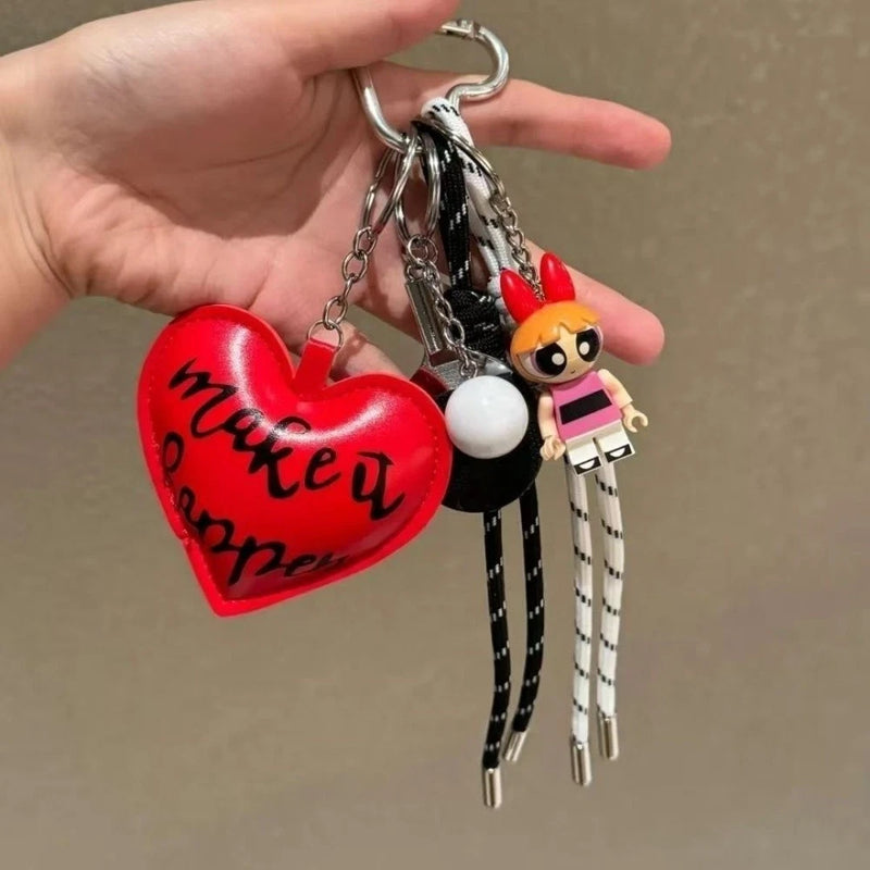 Key Chain Keychain Keyring Bag Charms Pendants Purse Handbag Accessories Gift Charms
