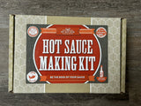 DIY Gift Kits Standard Hot Sauce Making Kit with 3 Bottles, Funnel, & Peppers Model