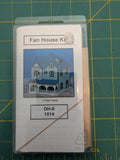 Northeastern DH-8 1014 Fan House DIY Dollhouse Kit 1:144 Scale NEW Model