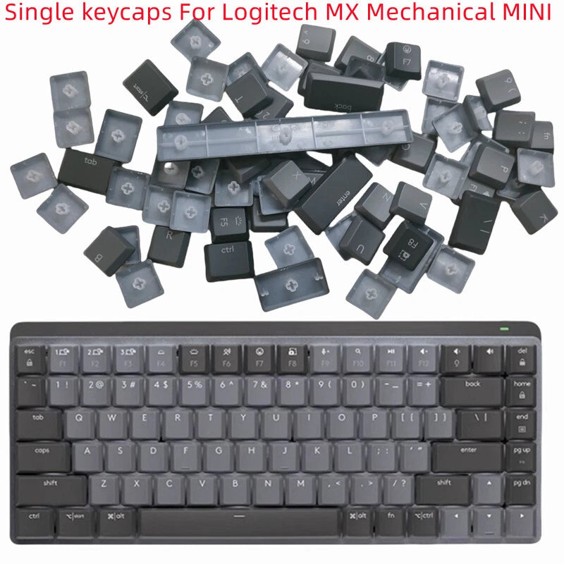 Logitech MX Mechanical Mini SINGLE REPLACEMENT KEYBOARD KEYCAPS Graphite ash Model