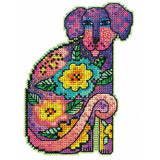 Kindred Spirit Cross Stitch Kit Mill Hill 2024 Laurel Burch LB202411 Model