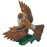 Lenox 1990 Chipping Sparrow Garden Bird Series Porcelain Figurine - Chipped Model
