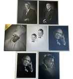 VTG 19"¡Á15"Richard L. Alf Edstrom Studio Portraits on Board Certified Prints MN Modell