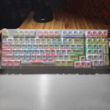 Macaron Buttons Cap Kit XDA QX Key Cap PBT 146 Buttons Spare Parts for Keyboard Model