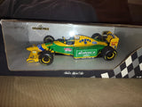Paul's Model Art 1/18 Scale 180 930006 Benetton Ford B 193 Riccardo Patrese #6 Model