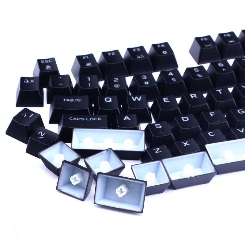 Replacement keycaps for Dell Alienware AW768 AW568 Pro Mechanical Keyboard Model