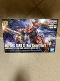 Bandai HG 1:144 MS-06S Zaku II Red Comet Ver. Model Kit Char Aznable Gundam Red Model
