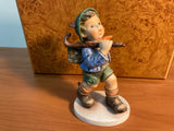 Vintage, Goebel 1972, MI Hummel, Run-A-Way, 327, West Germany, Hiking Figure Model