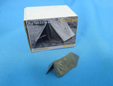 Metallic Details MDR7231U.S. WWII Pup tent 2 x, 1/72 scale resin accessory Model