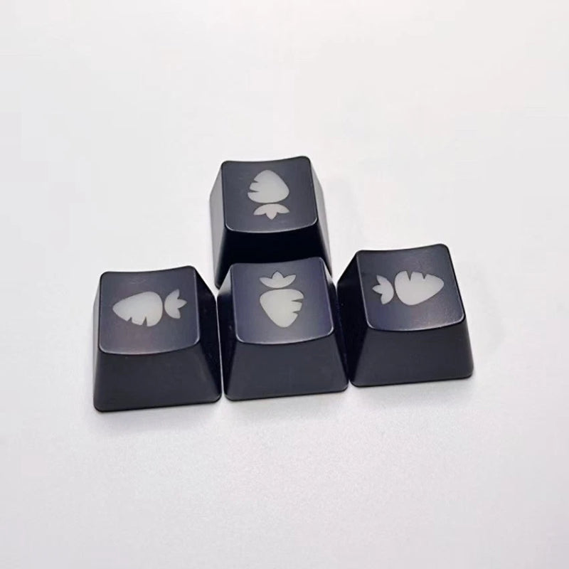 For Mechanical Keyboard Keycaps Translucent Directional Keycap Replacement Parts Model