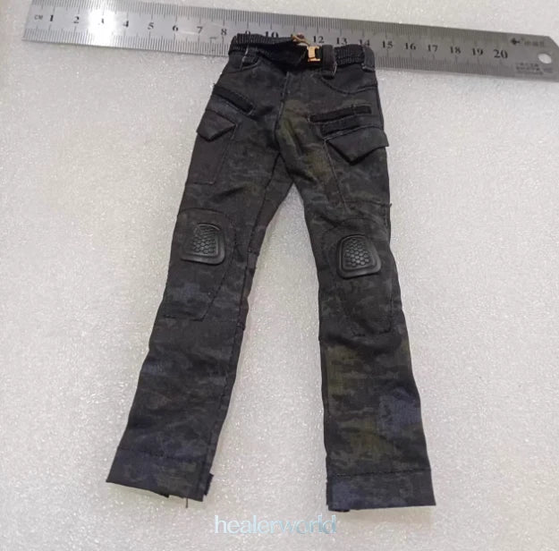 1/6 Female CPO Task Force Soldier Pants Model 12" Action Figure Model