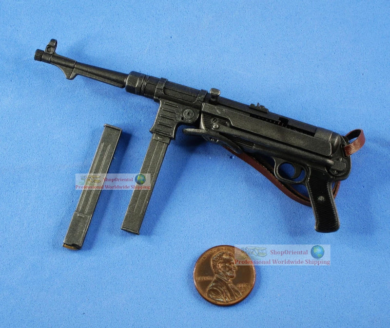 1:6 Scale Action Figure WW2 GERMAN ARMY MACHINE GUN MODEL SMG MP40 Ftoys_#4 Model