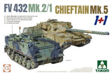 Takom 1/72 FV 432 Mk.2/1 + Chieftain Mk.5 (1+1) Model