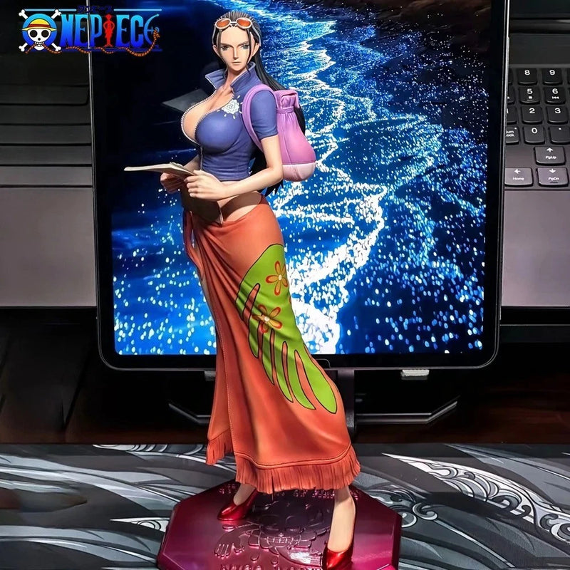 27cm/10.63in Anime ONE PIECE Figure Nico Robin Action Figures Pvc Statue Desktop Model