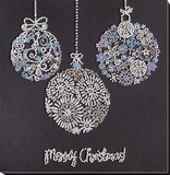 Christmas decor Lace balls Bead Embroidery Kit ?C DIY Beaded Home Decor Wall Art Model