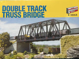 DOUBLE TRUCK TRUSS STEEL GIRDER BRIDGE N Scale PLASTIC KIT 933-3242 - NEW - OOP Model