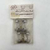 Vintage Hallmark Models HO Brass Allied Full Cushion Truck Silver Wheels 1:87 Model