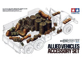 Tamiya 35229 1/35 Military Model Kit Allied Vehicles Equipment Accessory Set Model