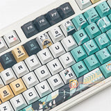 Zenless Zone Zero PBT Keycap 130+ Keys Gift For Cherry MX Keypads Asaba Harumas Model