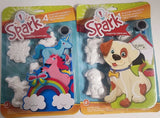 DIY Spark Puppy Unicorn Kids Plaster Magnets Painting Kit Bundle Lot Model