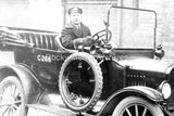 Pgh-1 Navy Army Canteen Board, Staff Car & Driver. Photo Model