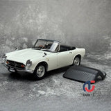 Autoart 1/18 Honda S800 Honda Convertible White, Classic Car Alloy Car Model Model