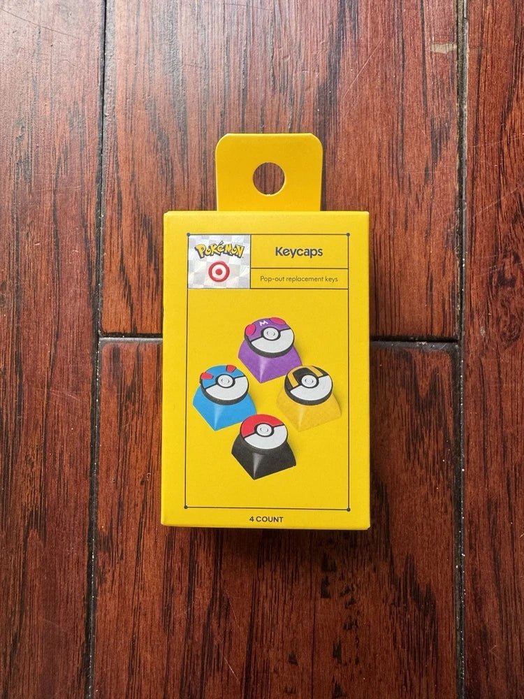 Pokemon x Target Pokeball Keycaps 30th Anniversary Limited Edition IN HAND Model