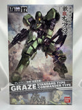 BANDAI 1/100 Graze Standard Type / Commander Type Gundam Iron-blooded Orphans Model