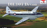 AMODEL 72334 DH.104 "Devon" Airplane Scale 1/72 - Plastic model kit Model