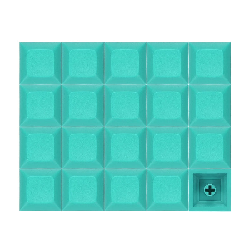 20 Pcs PBT Keycap Set DSA Mechanical Numeric Keypads for Keyboard, Lake Blue Model