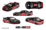 Kaido House x MINI GT 1:64 R33 Black Kaido Cat Diecast Model Car Model