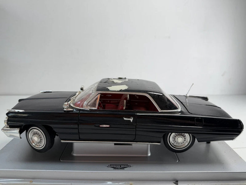 Ertl 1962 Pontiac Grand Prix Elite Edition Black 1/18 American Muscle Diecast Model