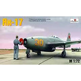 AMODEL 7224 Yak-17 Soviet jet fighter Scale Aircraft 1/72 - Plastic model kit Model
