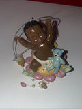 vintage collectible resin baby figurine ornament Model