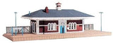 Model Power 542 HO Port Chester Railroad Station Building Kit Model