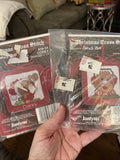 NIP Suzy??s Zoo Christmas Crosstitch Corky And Ollie Set Model