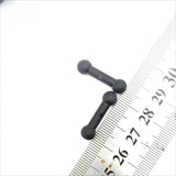 1Pair Black 1/6 Scale Male Soldier Connector HT Toys Accessory Scene Model Model