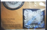 Creative Circle "Sugar Plum Dreams Pillow" Beaded Cross Stitch Kit 10" x 10" Model