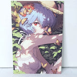 Rei Ayanami Double Sided Waifu Card Anime Girl Wall Art Oversized Board A5 Model
