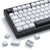 XVX PBT Keycaps  White Keycaps MOA Profile, Japanese Key caps 75 60 100 Perce... Model