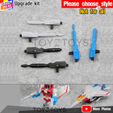 DIY 3D Weapon Upgrade Kit for Siege Earthrise Thundercracker Starscream Skywarp Model