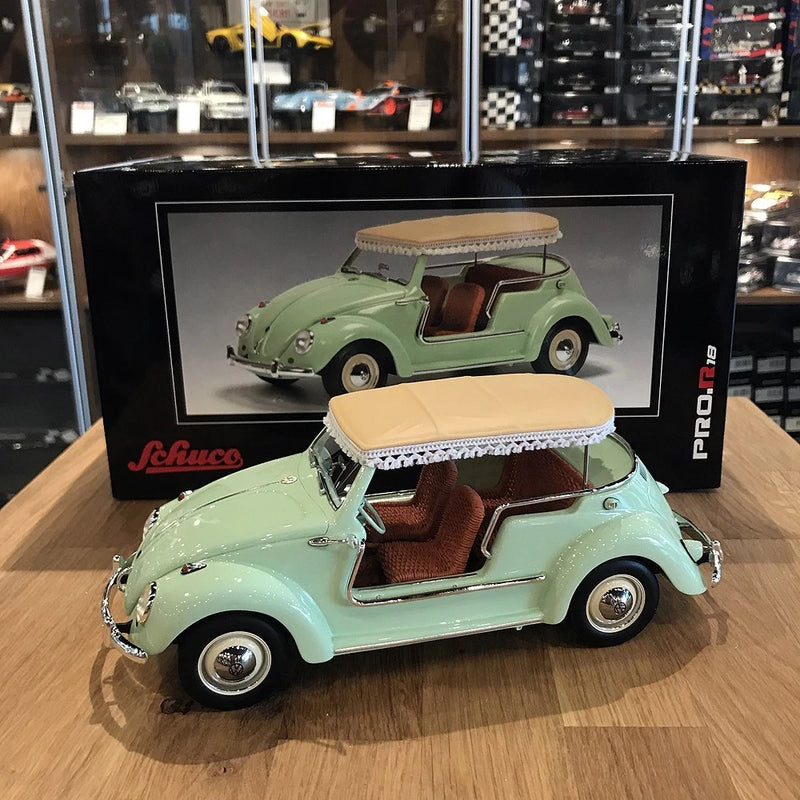Schuco 1:18 Volkswagen Beetle Kafer "Jolly" 450008000 Resin Model Car Model