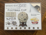 Wooden City Wooden Mechanical Model Football Cup New In Packaging Model