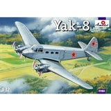 Amodel 72183 Scale model airplane kit 1:72 Yak-8 Soviet passenger aircraft Model