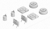 3D Printing 1/72 US World War II anti-tank landmine kits Model Unpainted Model