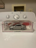 Luxury Collectibles 1:43 Scale For CADILLAC CTS COUPE 2011 Silver Car Model Model